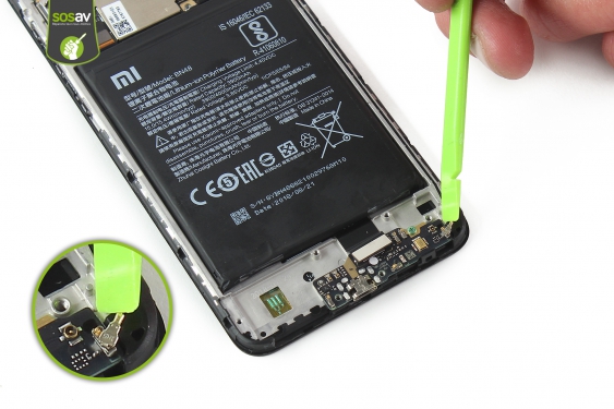 Guide photos remplacement connecteur de charge Redmi Note 6 Pro (Etape 18 - image 2)
