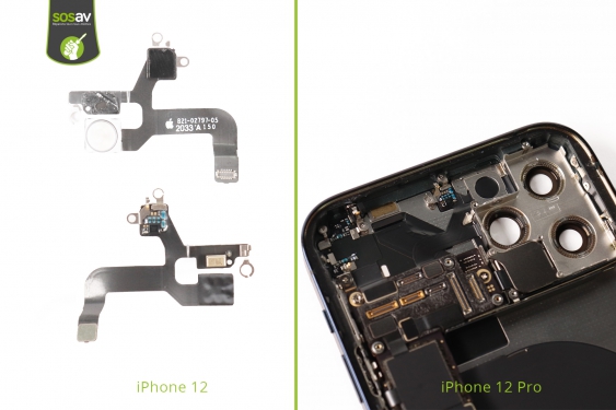 Guide photos remplacement démontage complet iPhone 12 Pro (Etape 13 - image 3)