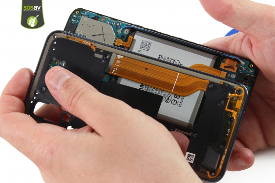Guide photos remplacement connecteur de charge Galaxy A40 (Etape 16 - image 4)