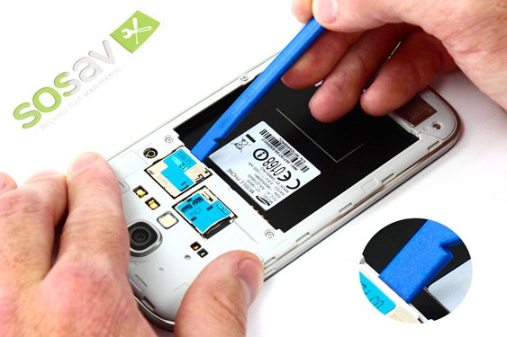 Guide photos remplacement caméra avant Samsung Galaxy S4 (Etape 4 - image 2)