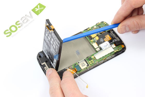 Guide photos remplacement batterie Nexus 4 (Etape 12 - image 3)
