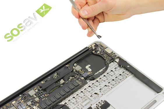 Guide photos remplacement carte d'alimentation (magsafe) MacBook Air 11" Fin 2010 (EMC 2393) (Etape 19 - image 3)