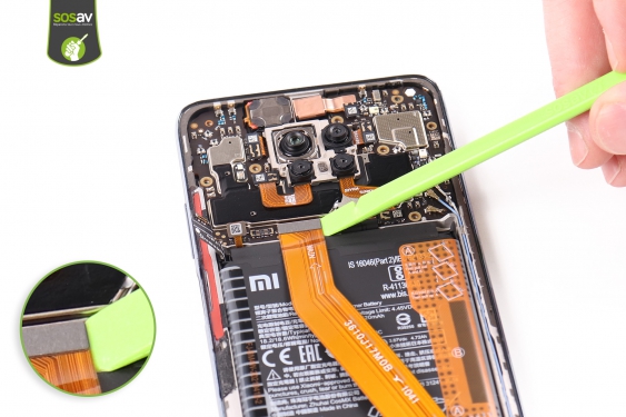 Guide photos remplacement haut-parleur interne Xiaomi Mi 10T Lite (Etape 14 - image 1)