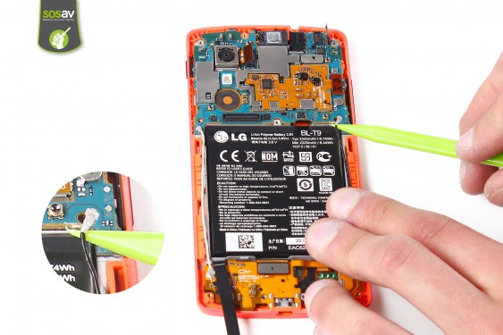 Guide photos remplacement bouton power Nexus 5 (Etape 11 - image 4)