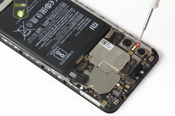 Guide photos remplacement carte mère & caméra arrière Redmi Note 6 Pro (Etape 22 - image 1)
