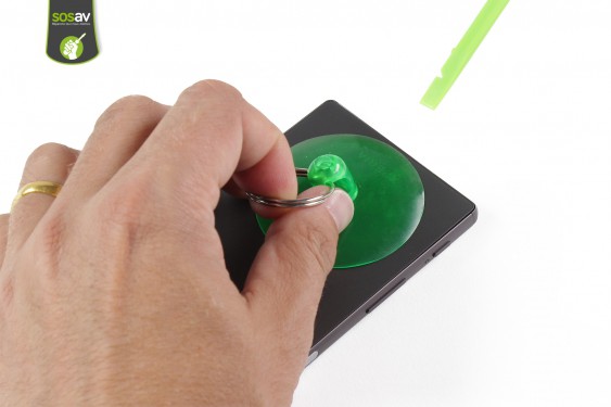 Guide photos remplacement ecran tactile / lcd Xperia Z5 (Etape 7 - image 1)