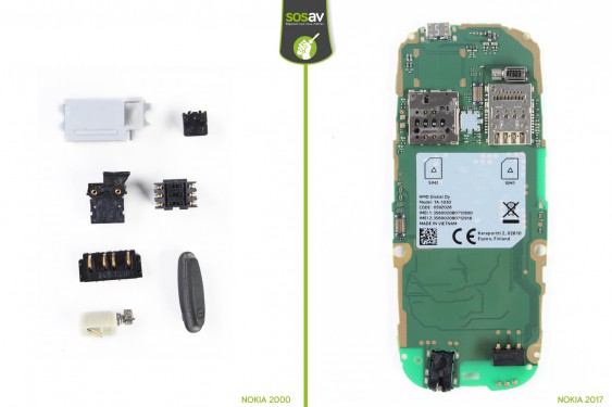 Guide photos remplacement démontage complet Nokia 3310 (2017) (Etape 14 - image 4)