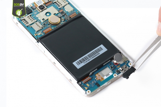 Guide photos remplacement connecteur de charge Wiko Upulse Lite (Etape 11 - image 3)