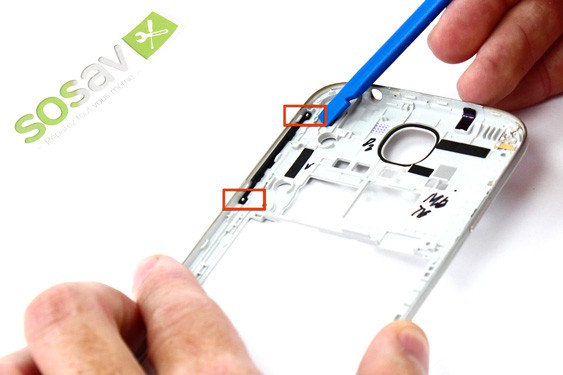 Guide photos remplacement bouton volume Samsung Galaxy S4 (Etape 8 - image 1)