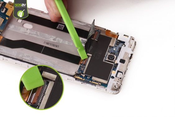 Guide photos remplacement connecteur de charge Zenfone 3 Max (Etape 12 - image 2)