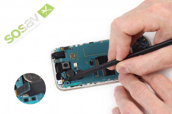 Guide photos remplacement connecteur de charge Samsung Galaxy S4 mini (Etape 15 - image 3)