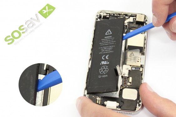 Guide photos remplacement bouton power iPhone 5 (Etape 15 - image 2)