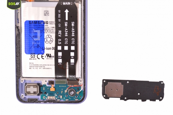 Guide photos remplacement batterie Galaxy A34 (Etape 7 - image 4)