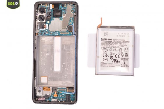 Guide photos remplacement batterie Galaxy A52s (Etape 11 - image 4)