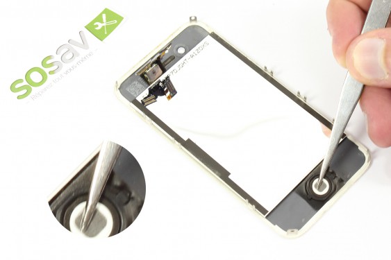 Guide photos remplacement bouton home iPhone 4S (Etape 43 - image 3)