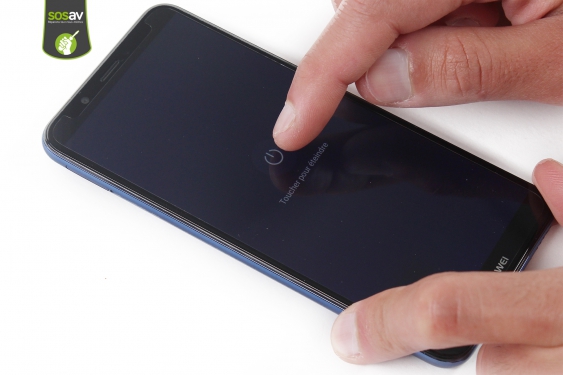 Guide photos remplacement vibreur Huawei Y7 2018 (Etape 1 - image 3)