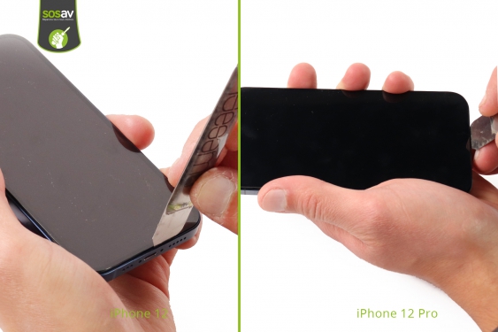 Guide photos remplacement démontage complet iPhone 12 Pro (Etape 3 - image 1)
