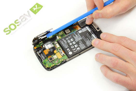 Guide photos remplacement nappe bouton power Nexus 4 (Etape 6 - image 3)