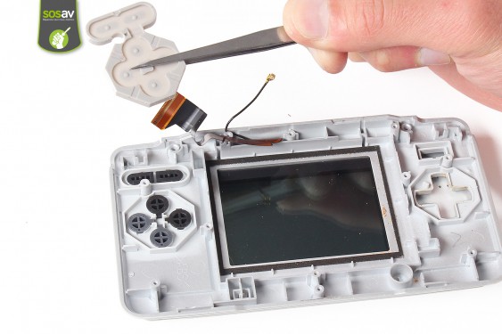 Guide photos remplacement nappe de liaison de la partie supérieure Nintendo DS (Etape 17 - image 2)