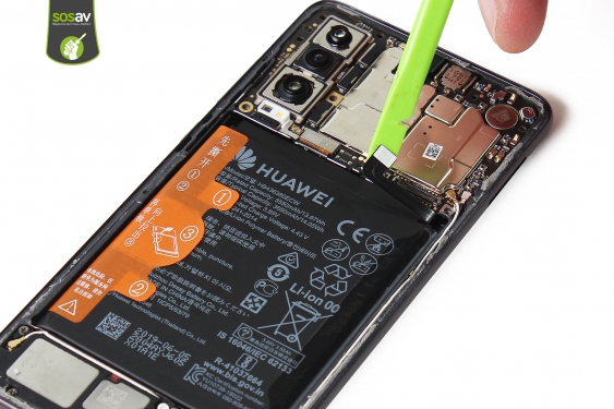 Guide photos remplacement connecteur de charge Huawei P30 (Etape 11 - image 4)