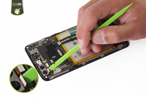 Guide photos remplacement haut-parleur interne OnePlus 5 (Etape 12 - image 2)