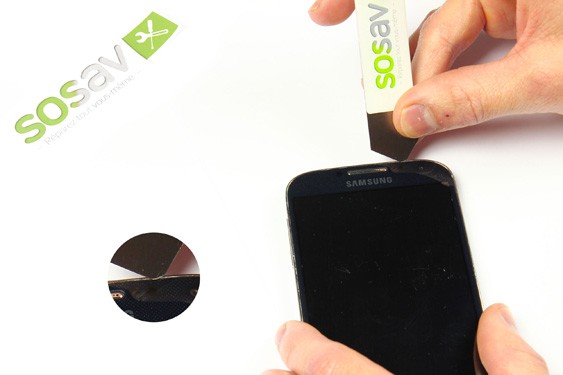 Guide photos remplacement vitre tactile Samsung Galaxy S4 (Etape 5 - image 1)