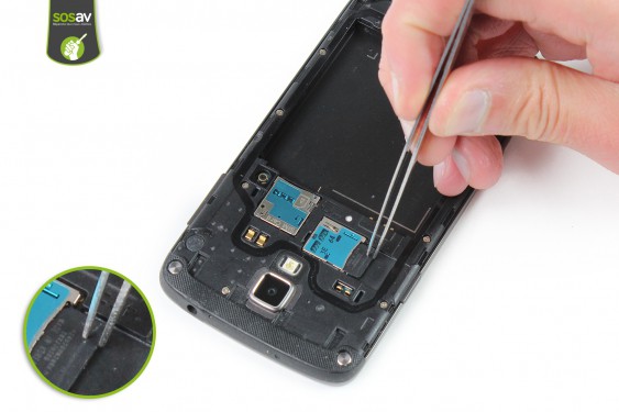 Guide photos remplacement câble d'interconnexion Samsung Galaxy S4 Active (Etape 6 - image 3)