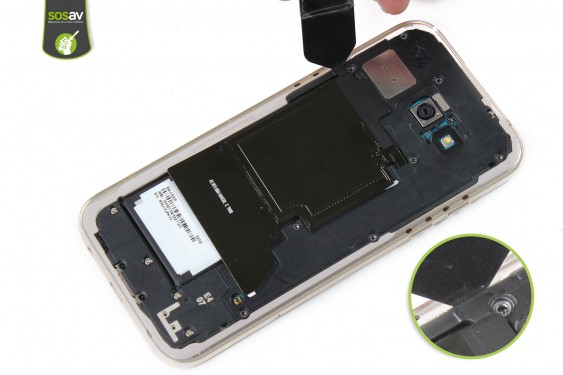 Guide photos remplacement vibreur Samsung Galaxy A5 2017 (Etape 8 - image 1)