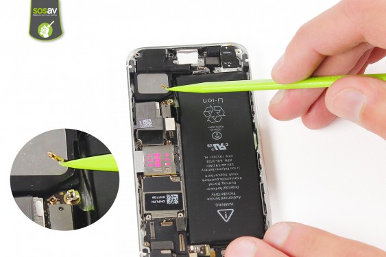 Guide photos remplacement connecteur de charge iPhone 5S (Etape 11 - image 2)