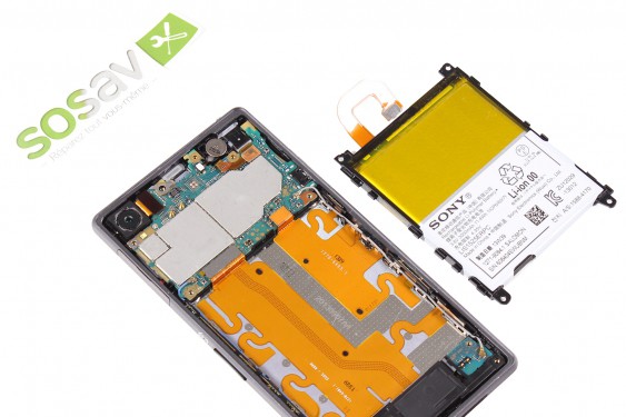 Guide photos remplacement batterie Xperia Z1 (Etape 9 - image 1)