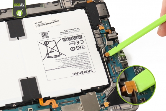 Guide photos remplacement connecteur de charge Galaxy Tab S3 9.7 (Etape 17 - image 3)