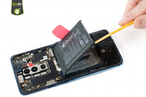 Guide photos remplacement nappes de liaison connecteur de charge OnePlus 7T Pro (Etape 15 - image 3)