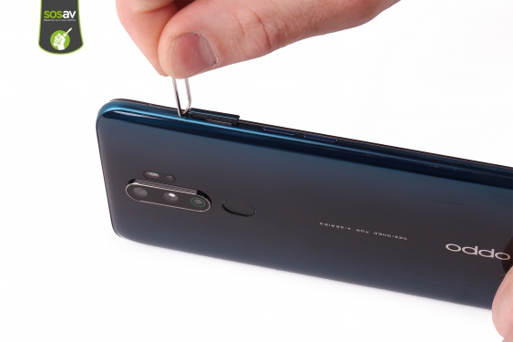 Guide photos remplacement haut-parleur interne Oppo A9 (2020) (Etape 2 - image 2)