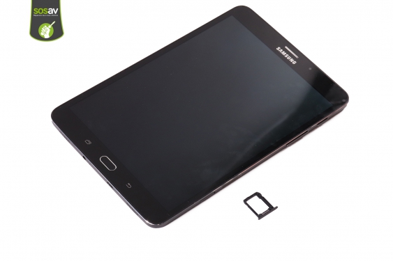 Guide photos remplacement tiroir sd/sim Galaxy Tab S2 8 (Etape 2 - image 4)