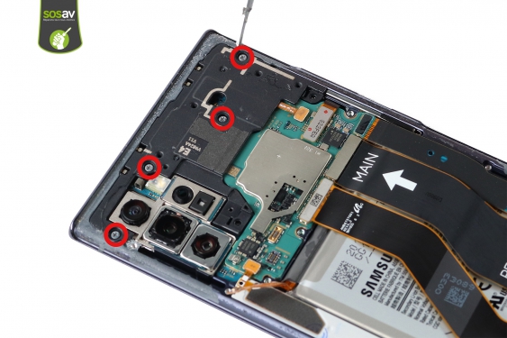 Guide photos remplacement haut-parleur interne Galaxy Note 10+ (Etape 11 - image 1)
