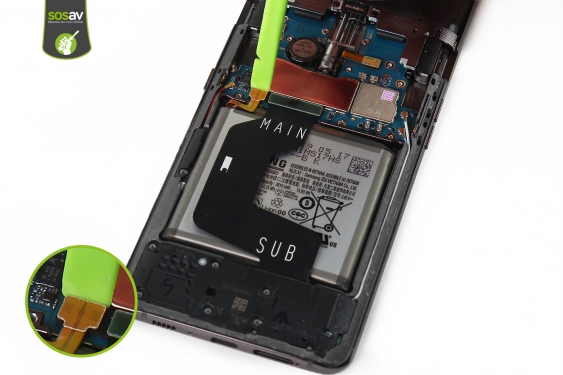 Guide photos remplacement batterie Galaxy A80 (Etape 11 - image 1)