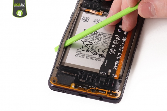Guide photos remplacement batterie Galaxy A31 (Etape 6 - image 3)