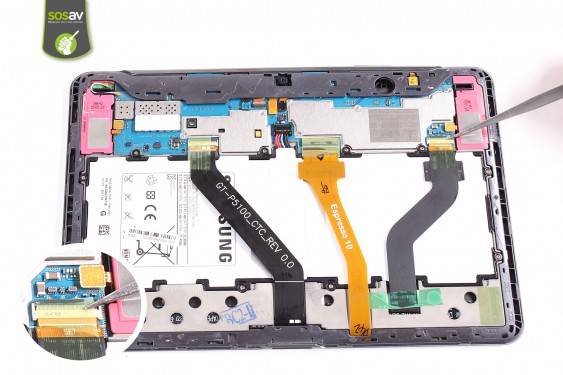 Guide photos remplacement nappe de liaison de l'écran lcd  (Etape 4 - image 3)