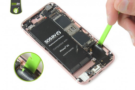 Guide photos remplacement connecteur de charge, prise jack et micro iPhone 6S (Etape 23 - image 1)