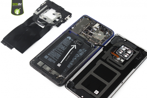 Guide photos remplacement batterie Huawei Mate 20 (Etape 9 - image 1)