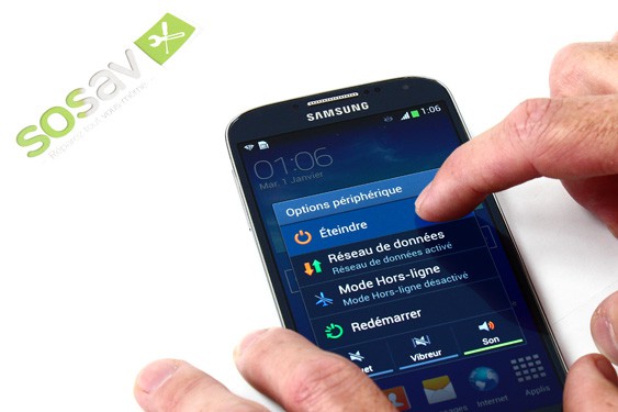 Guide photos remplacement ecran Samsung Galaxy S4 (Etape 1 - image 2)