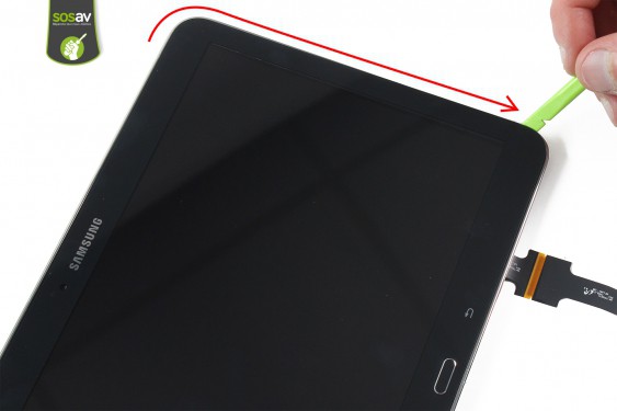 Guide photos remplacement vitre tactile Galaxy Tab 4 10.1 (Etape 10 - image 4)