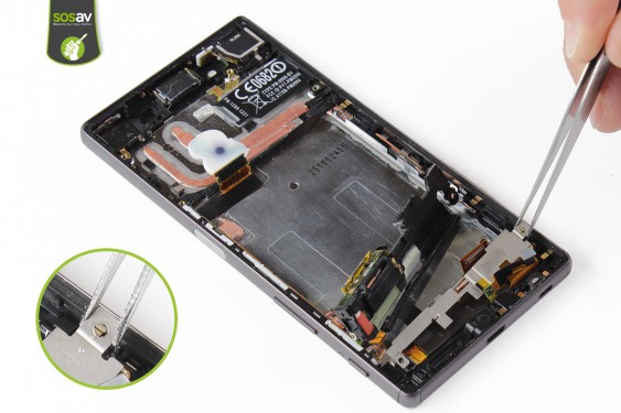 Guide photos remplacement ecran tactile / lcd Xperia Z5 (Etape 30 - image 2)