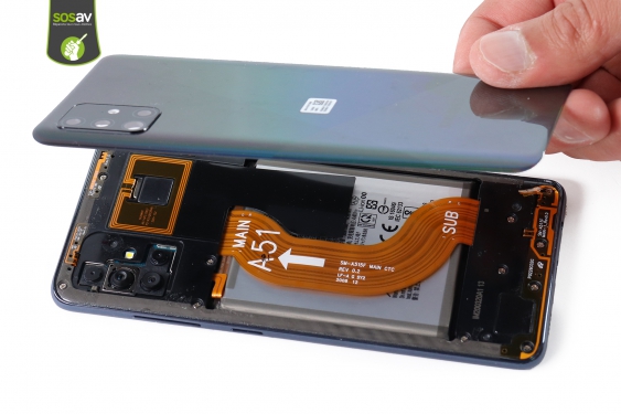 Guide photos remplacement batterie Galaxy A51 (Etape 4 - image 3)