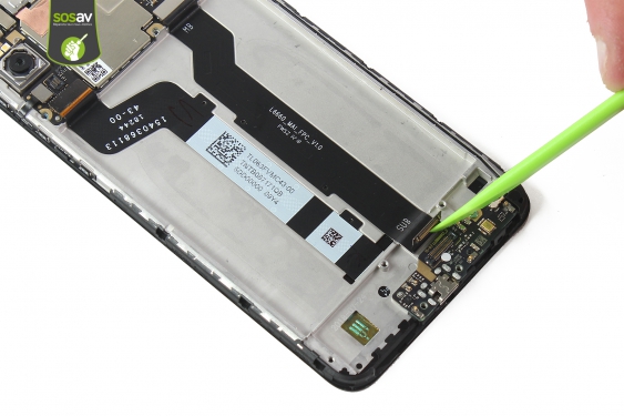 Guide photos remplacement nappe connecteur de charge Redmi Note 6 Pro (Etape 19 - image 2)
