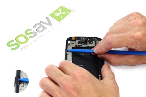Guide photos remplacement bouton power Samsung Galaxy S3 (Etape 14 - image 1)
