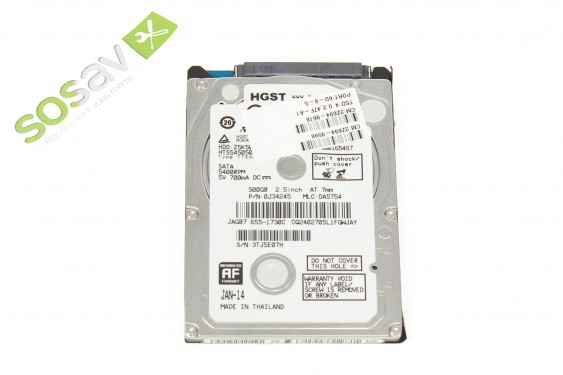 Guide photos remplacement disque dur Mac Mini Late 2012 (Etape 19 - image 1)