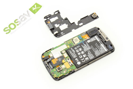 Guide photos remplacement chassis interne (cache carte mère) Nexus 4 (Etape 7 - image 1)