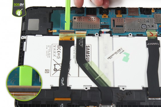 Guide photos remplacement batterie Galaxy Tab 4 10.1 (Etape 8 - image 1)