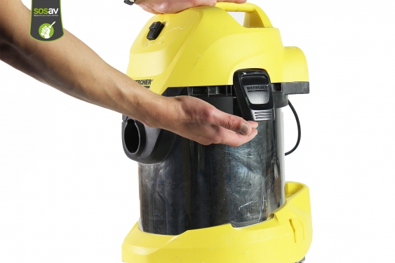 Guide photos remplacement sac Aspirateur Karcher MV3 premium (Etape 1 - image 2)